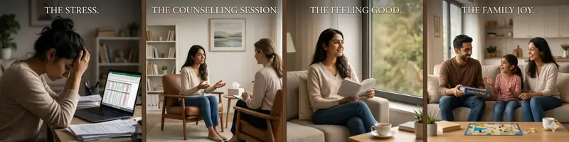 Online counselling session