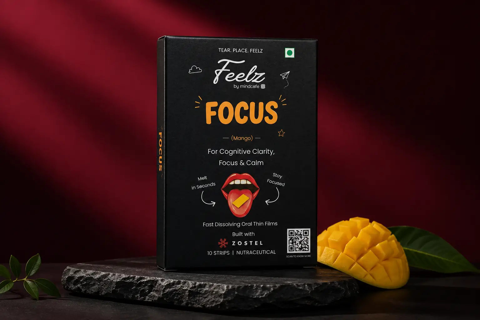 Feelz Focus — Instant Wellness Strip